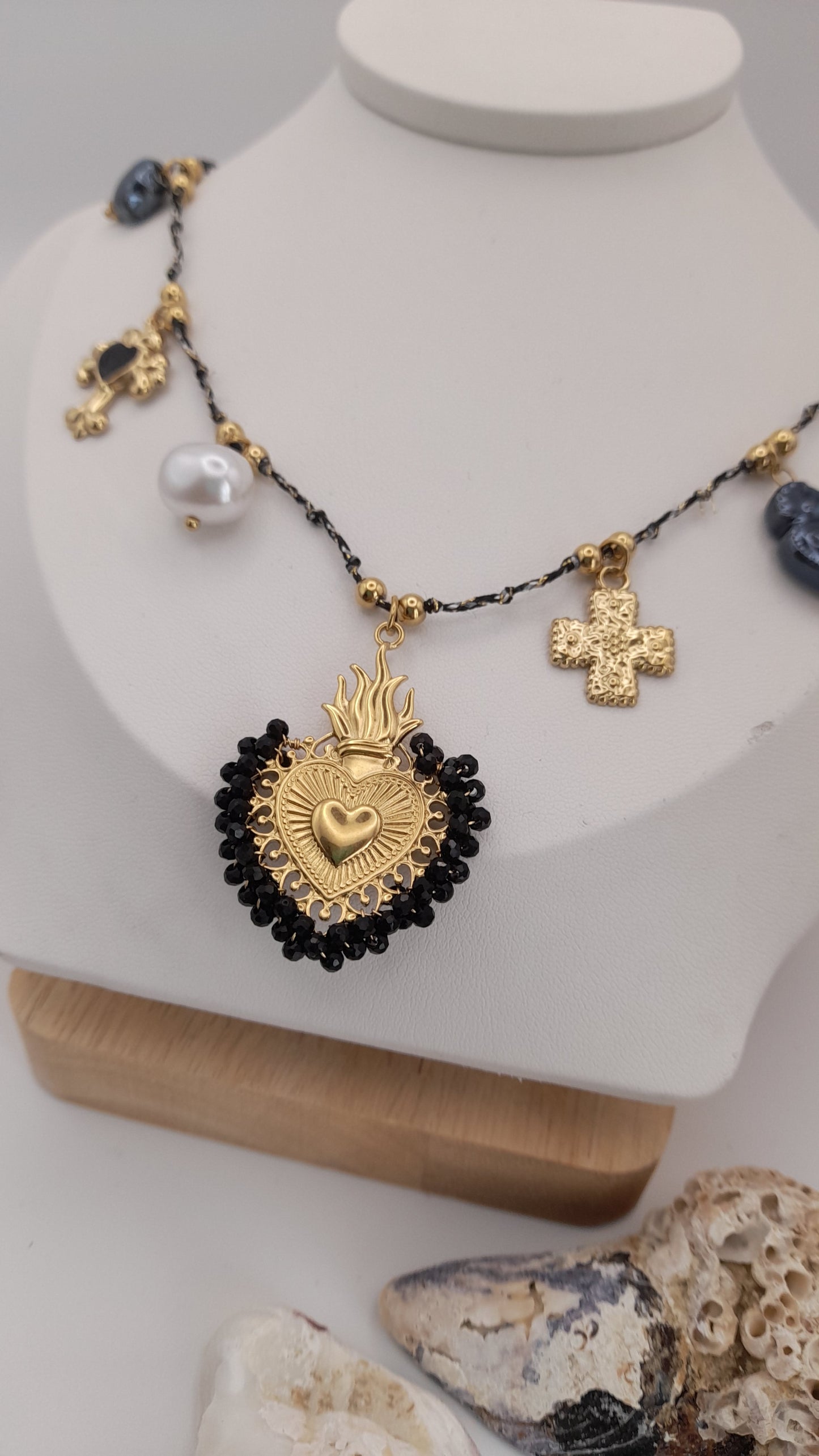 Collana Sacro Cuore ❤️🔥