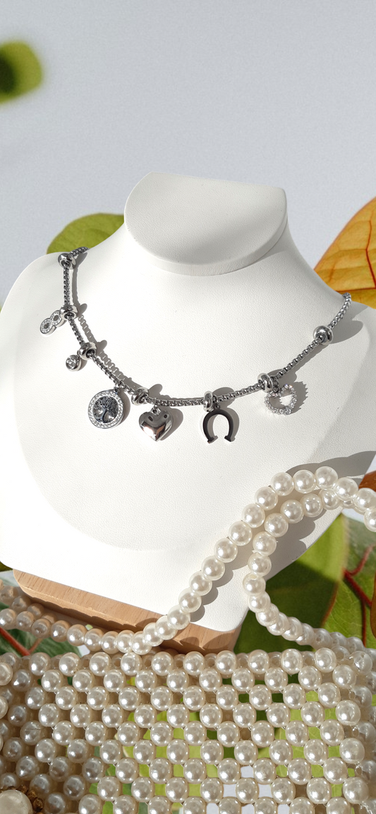 Collana Albero della vita e vari charms 🌳✨
