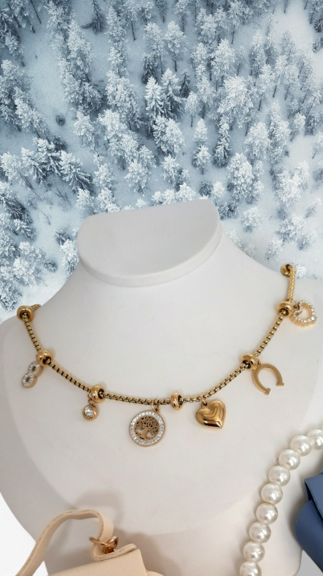 Collana Albero della vita e vari charms 🌳✨
